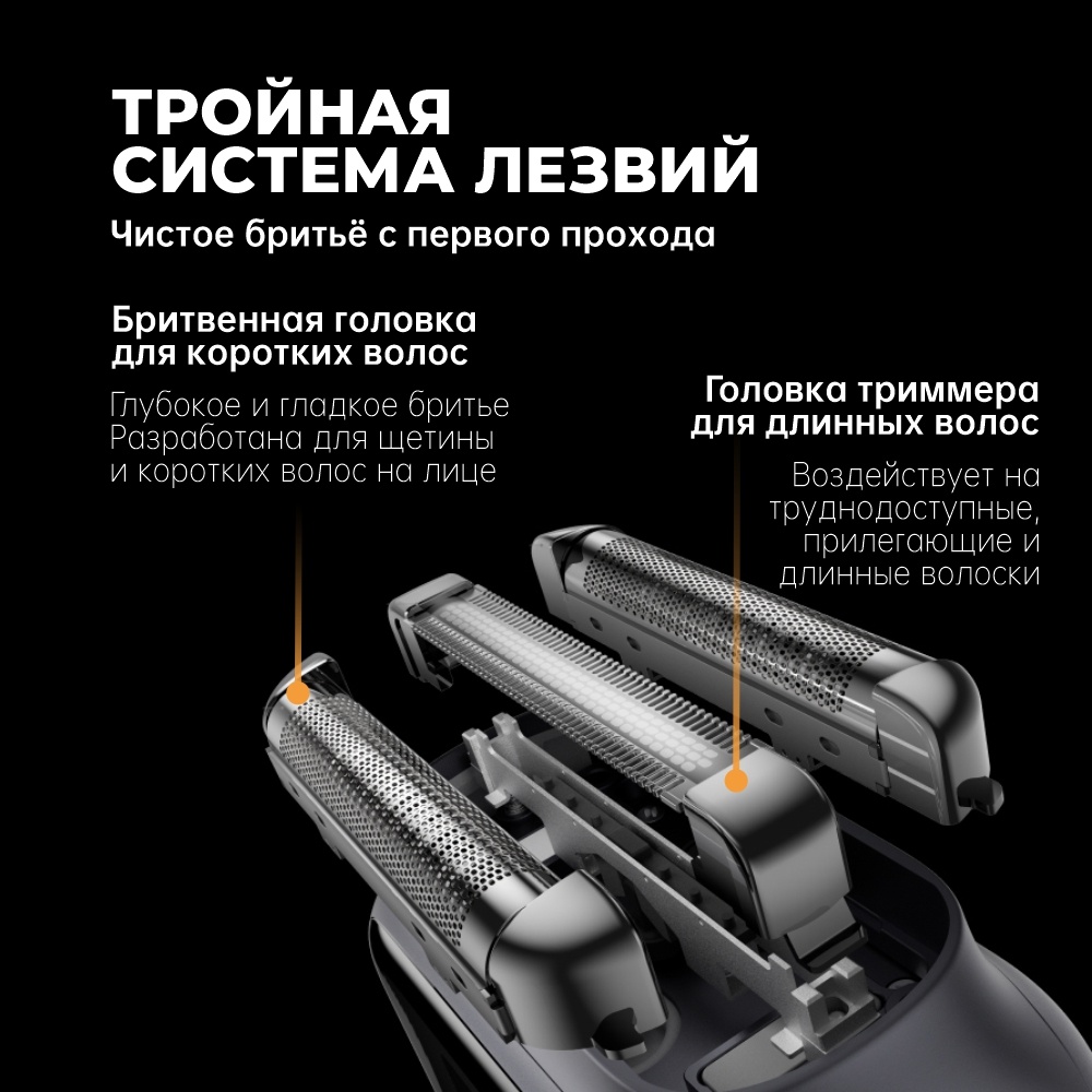 Электробритва Laifen P3 Pro сеточная