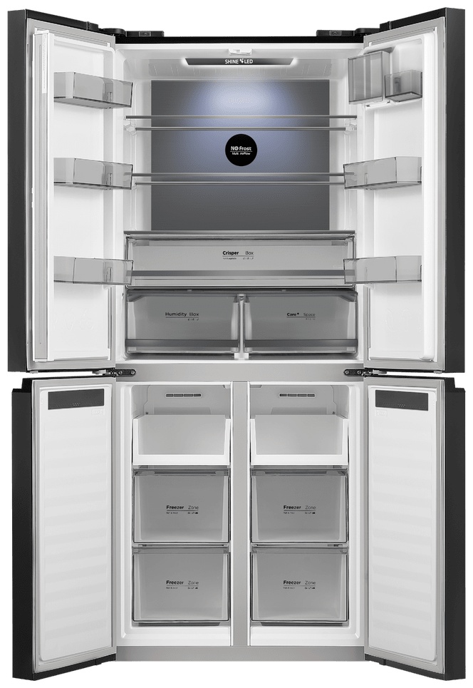 Холодильник MAUNFELD MFF192NFSB01 Inverter черный