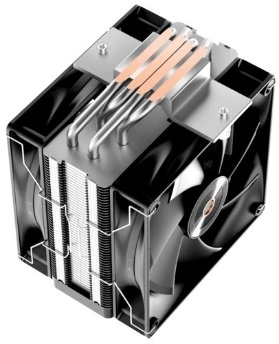 Кулер для процессора Ocypus Delta A40 Elite BK Dual Fan Delta-A40-BK2NNWN00X-GL