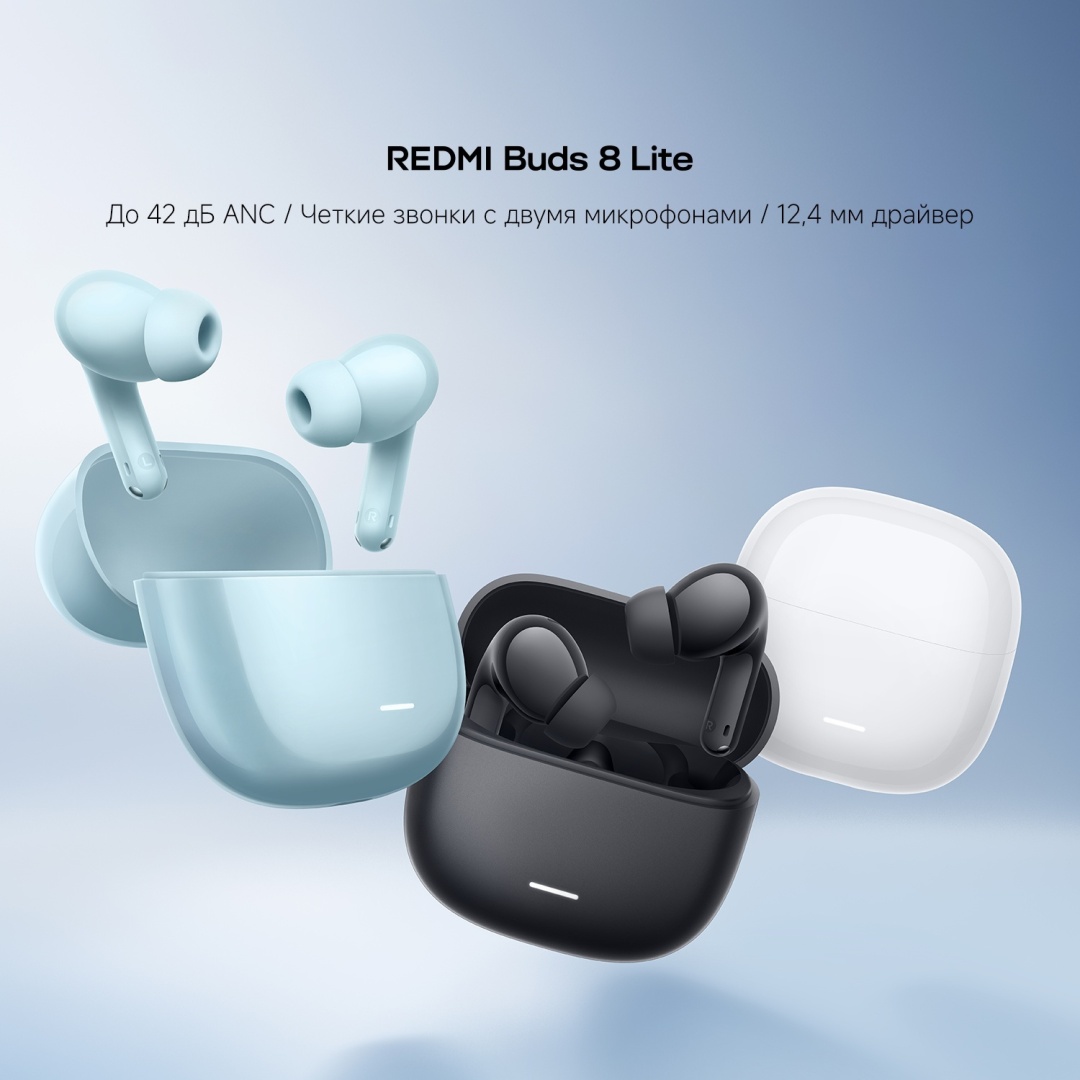 Наушники Xiaomi REDMI Buds 8 Lite M2539E1 черный