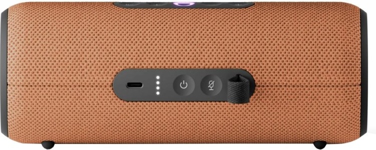 Умная колонка Яндекс Станция Стрит, оранжевая