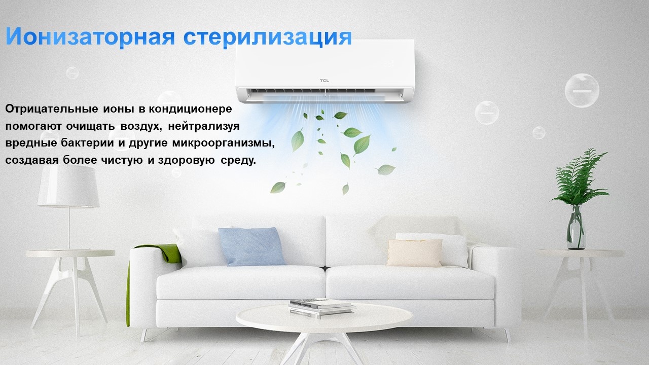 TCL BreezeIN Inverter WI-FI TAC-BR18HSV/TA белый + монтажный комплект