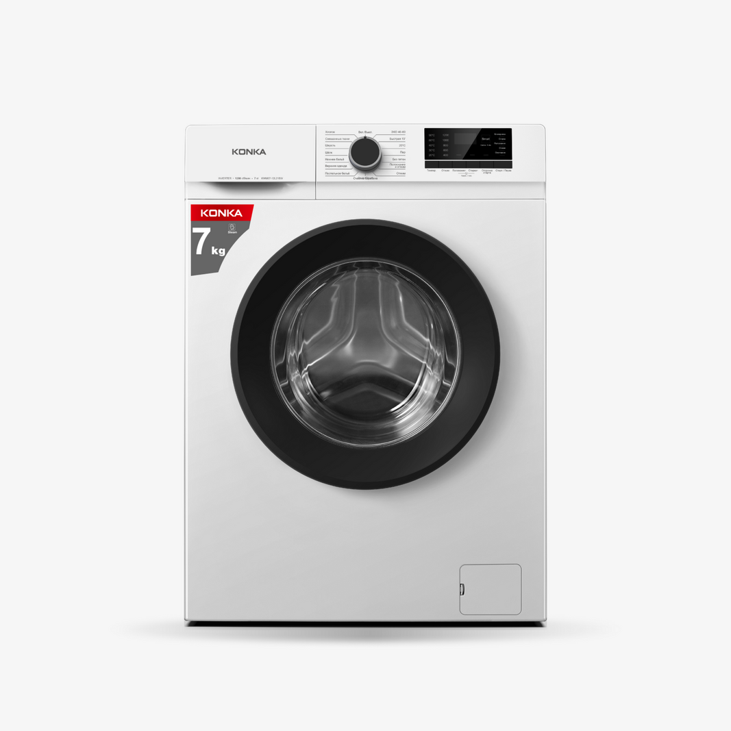 Стиральная машина Konka KWM07-12L21BW белая