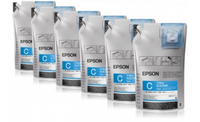 Набор картриджей Epson C13T773240 Cyan с голубыми чернилами 6х1л