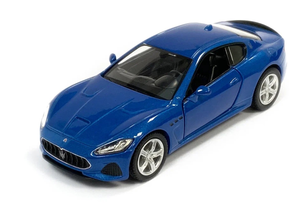 Модель Ideal Maserati Granturismo 2018 042034, синяя