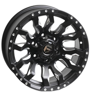 Диск Kipardo 6х139.7 R18х9 СВ110 ЕТ15 21453 Matt black, milling Spoke, Milling Pivets