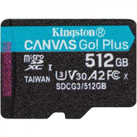 Карта памяти Kingston Canvas Go Plus microSDXC  SDCG3/512GBSP без адаптера, 512GB