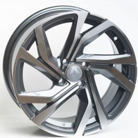 Диск Kipardo 15001 4х100 R16х7.0 СВ60.1 ЕТ35 Dark grey machined face