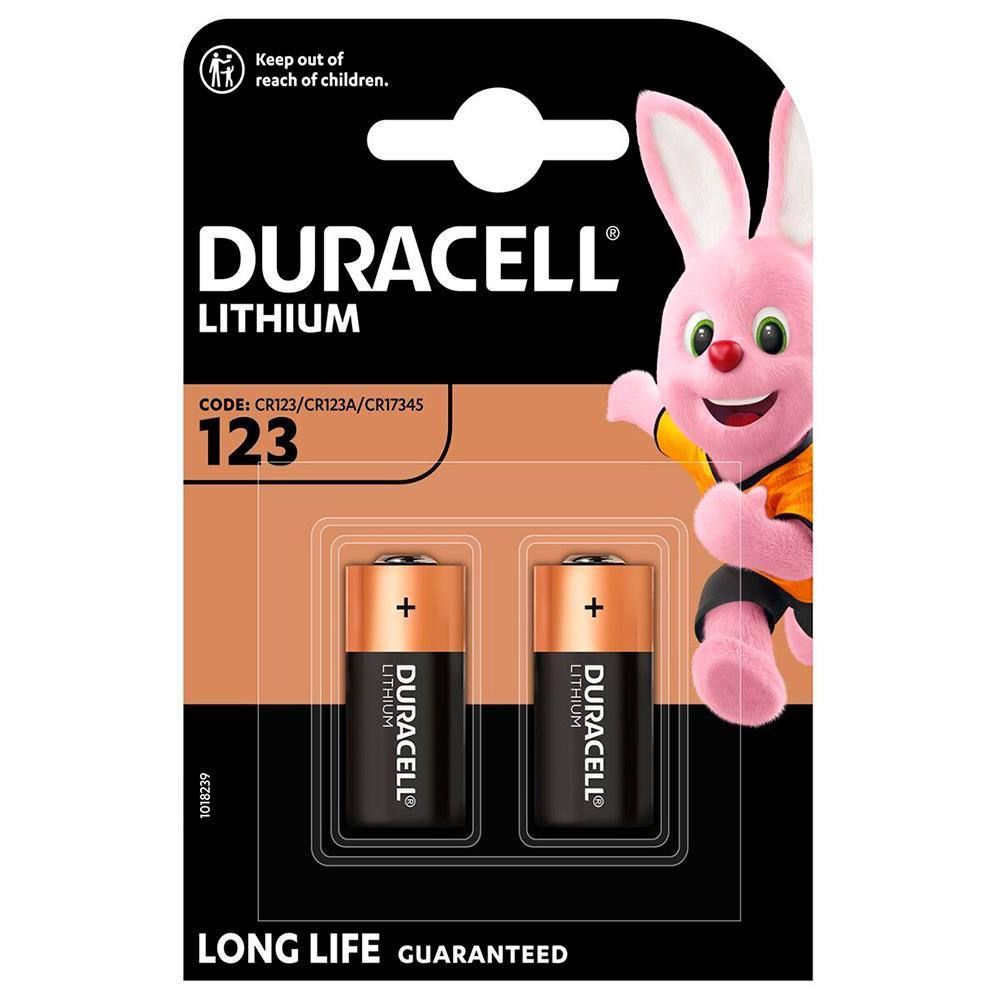 Батарейка Duracell  HPL 123, 2 шт.