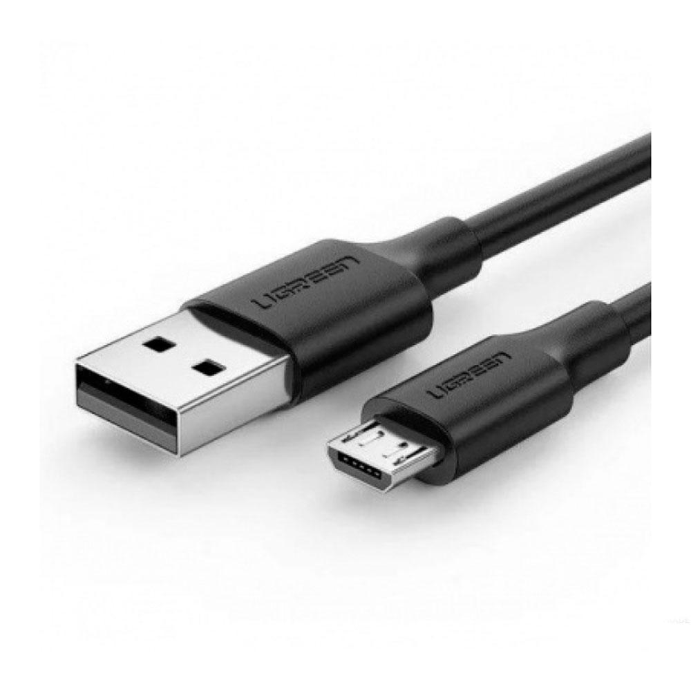 Кабель для телефона Ugreen US289 Micro USB to USB-A 1 м black 60136