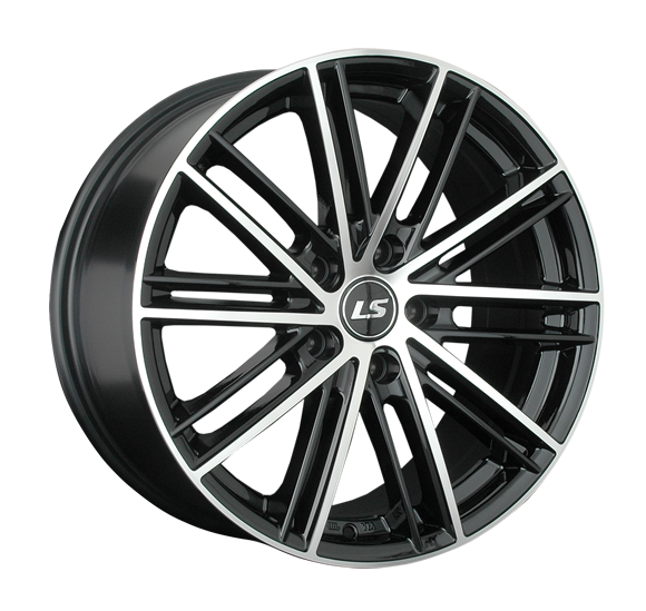 Диск LS Wheels LS-480 BKF 5х114,3 R17х7,5 СВ73,1 ЕТ45