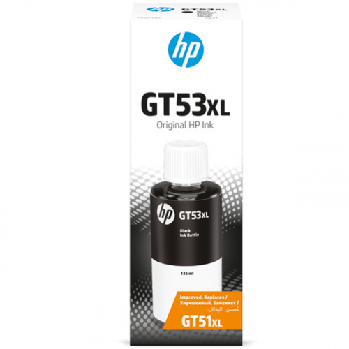 Чернила HP 1VV21AE GT53XL, 135 мл, черные