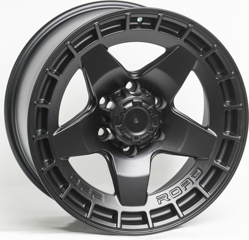 Диск Kipardo R118 6х139.7 R17x9 СВ110.1 ЕТ-12 Matt Black