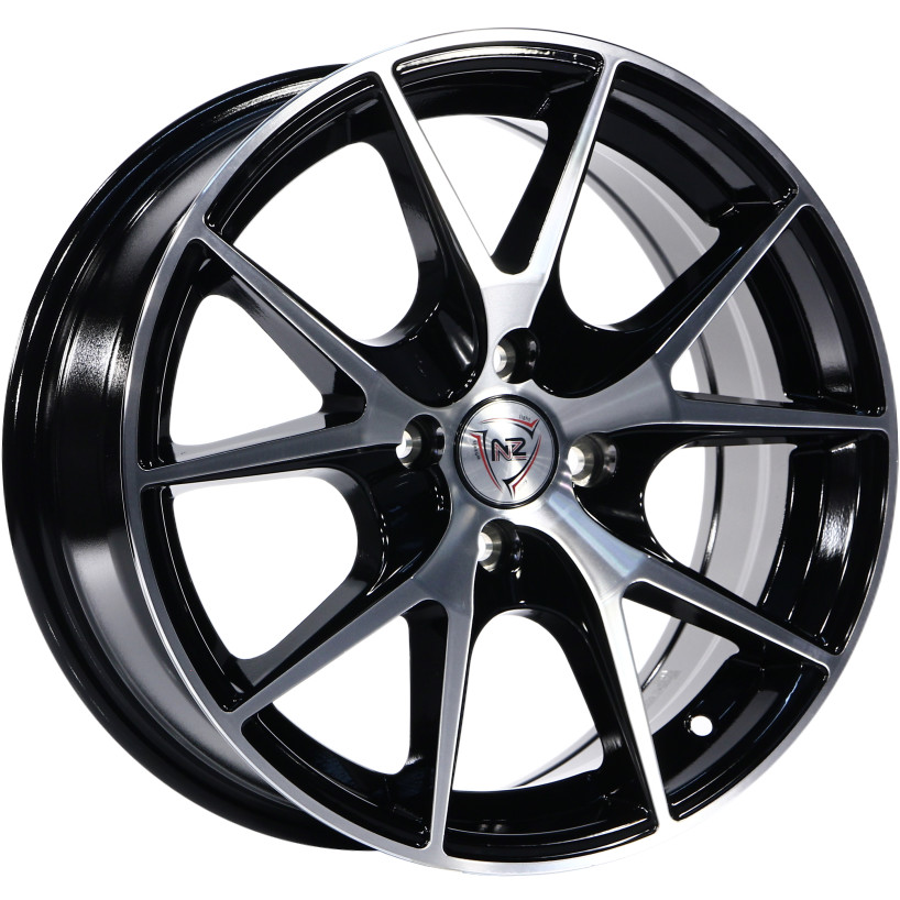 Диск NZ H-04 R15х7 4х100 СВ54.1 ЕТ38 9327956 BKF, черный
