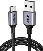 Кабель Ugreen US505 USB A To USB C, черный