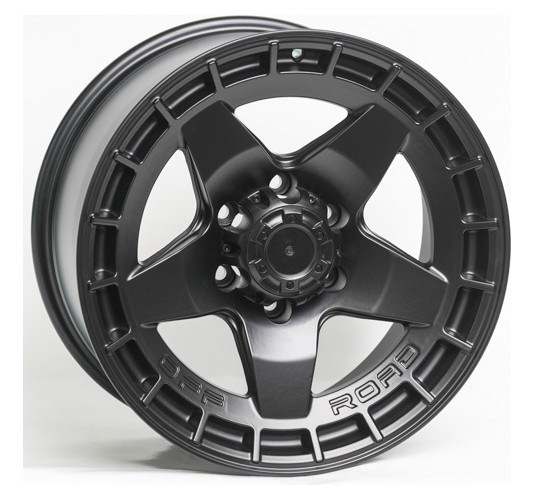 Диск Kipardo R118 6х139.7 R18х9 СВ110,1 ЕТ10 черный