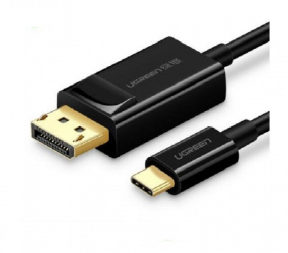 Кабель Ugreen MM139 USB-C To DP Cable, 50994, серый