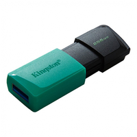 USB- Flash карта  Kingston DTXM/256GB, черно-бирюзовый