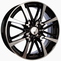 Диск Вектор  21601AB 4x100 R16x6 CB60,1 ET50 B216, алмаз черный