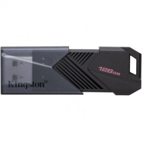 USB Flash карта Kingston 128 GB, Data Traveler Exodia Onyx USB 3.2, Type-A, Mate Black, DTXON/128GB