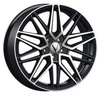 Диск Vector B233 5x114,3 R18x7 CB66,6 ET37, алмаз черный арт.23314AB