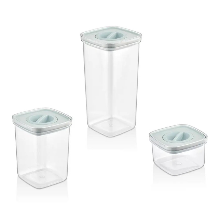 Набор контейнеров Organizers ORG-103 водонепроницаемый, 0,5л, 1,1л, 1,7л, 3 шт