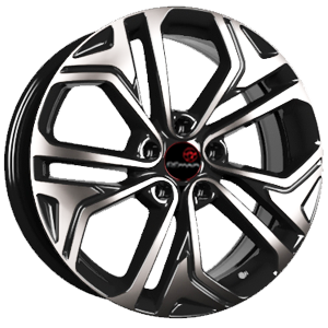 Диск Remain R205 5х114,3 R18х7,5 СВ67,1 ЕТ49,5, алмаз черный арт.20504AR