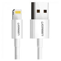 Кабель для телефона Ugreen US155 Lightning to USB-A 1 м white 20728
