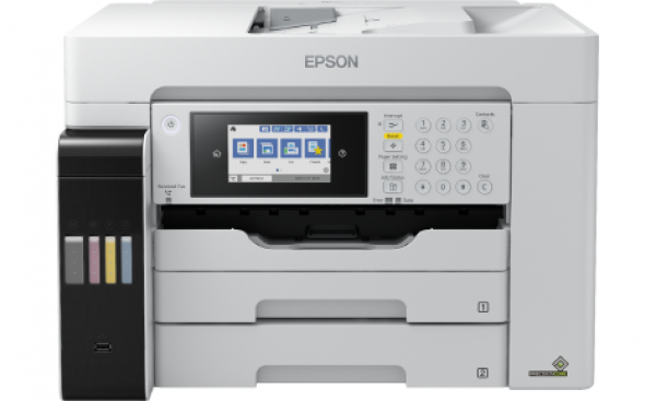 МФУ струйное Epson L15180 C11CH71408, А3+, цветное, до 32 стр/мин, ADF, WIFI, LAN, Duplex, Fax