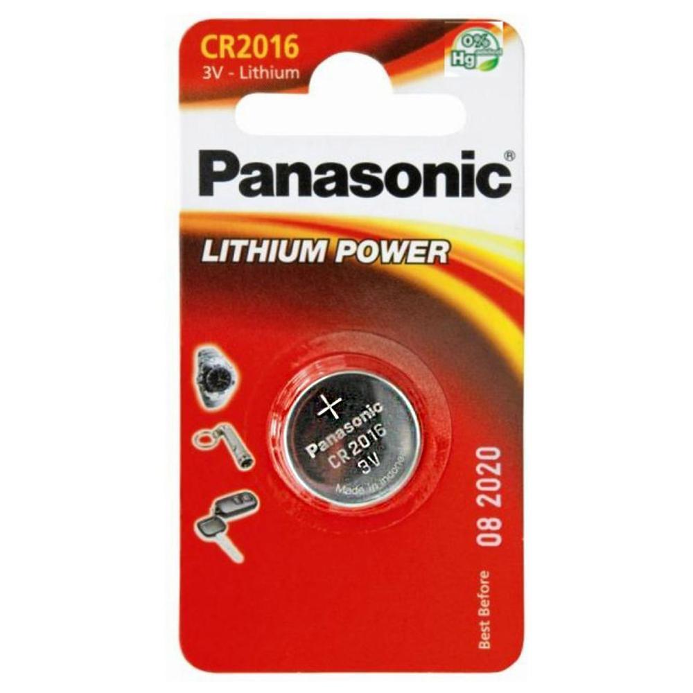 Батарейка Panasonic CR 2016EL/1B, 1 шт.