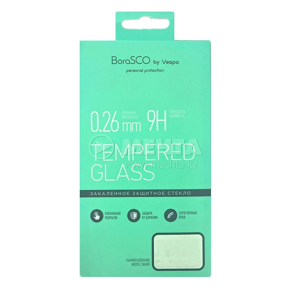 Защитная пленка для дисплея BoraSCO 3D для Apple Iphone 12/12 Pro Черная рамка стекло (39178)