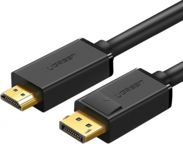 Кабель Ugreen DP101 DP Male To HDMI Male, 1.5м, 10239, черный