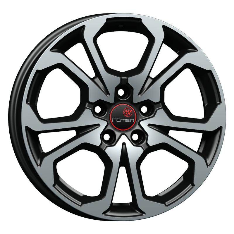 Диск Vector R242  5x114,3 R17x6,5 CB66,6 ET37,  алмаз черный 24206AR