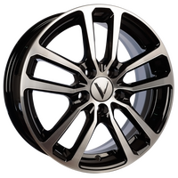 Диск Вектор B209 5x100 R15x6 CB57,1 ET38 20911AB (AV) алмаз черный