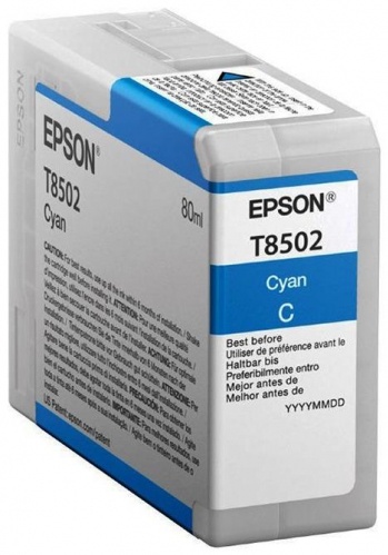 Картриджи Epson C13T850200 с чипом голубой (cyan)