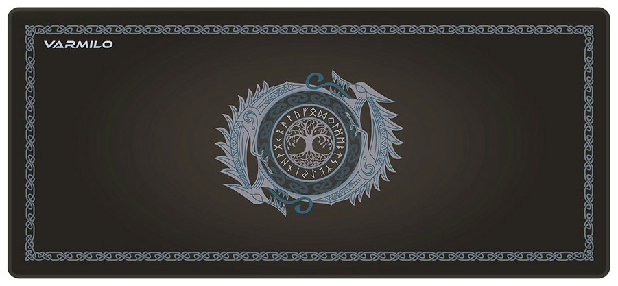 Коврик для мыши VARMILO Asgard XL ZDB091-01 900x400x3 мм 900x400x30 мм черный