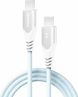 Кабель HuntKey USB 4 Type-C (M), HKCCC501502, 1.5 м, белый