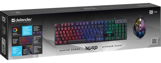 Клавиатура Defender Nord GS-959, черная