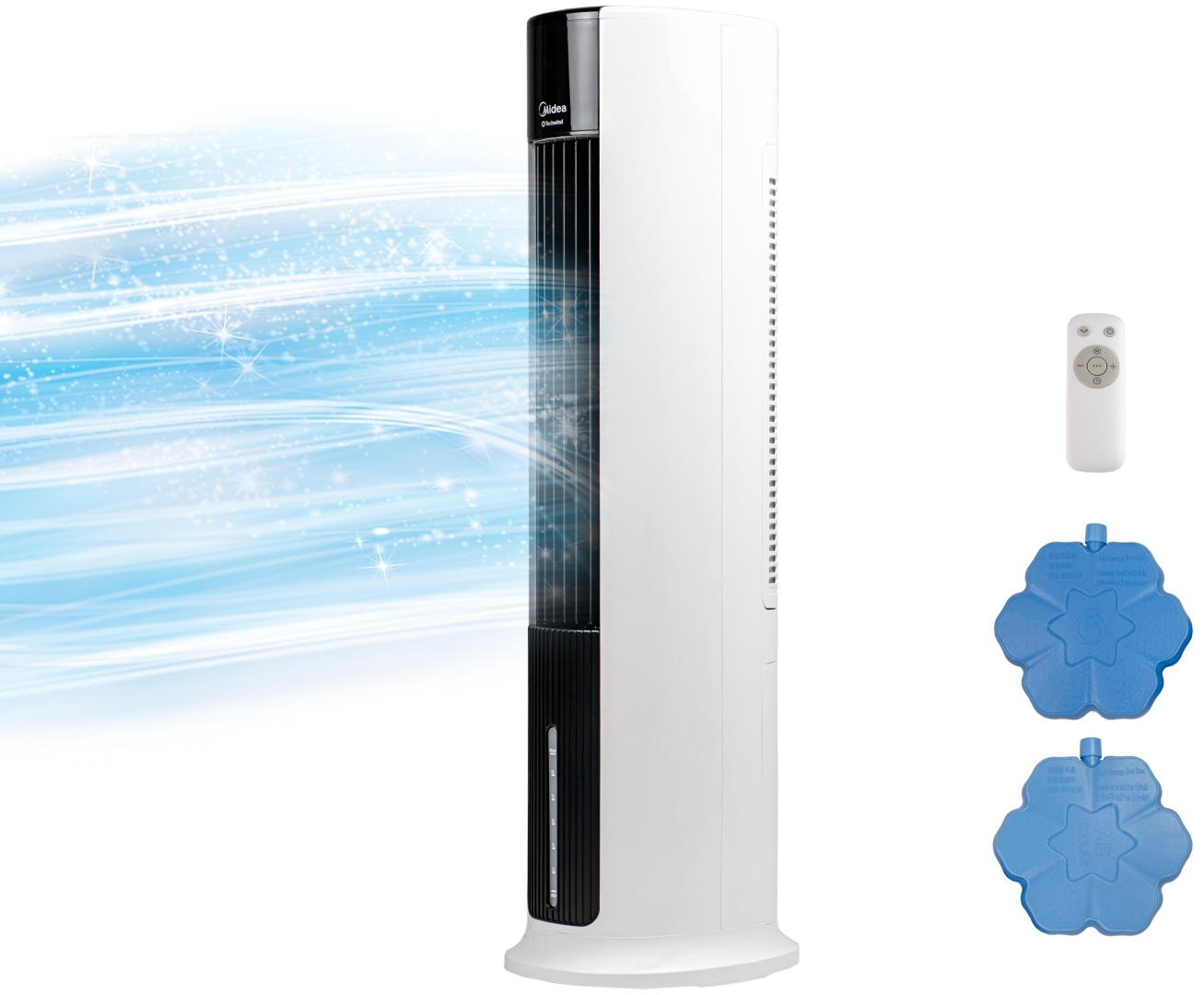 Вентилятор Midea AC120-19ARB белый