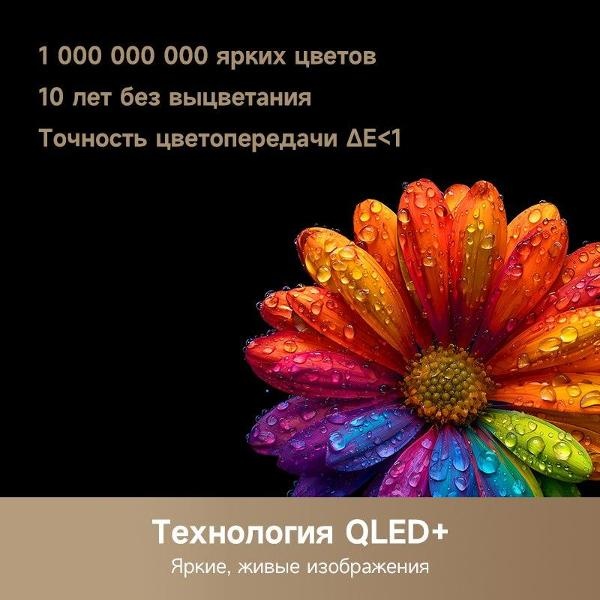 Телевизор DREAME Vivid 50Q100 127 см черный