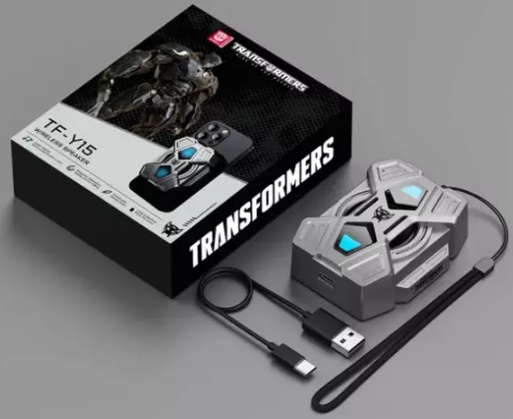 Портативная колонка Transformers TF-Y15 серый