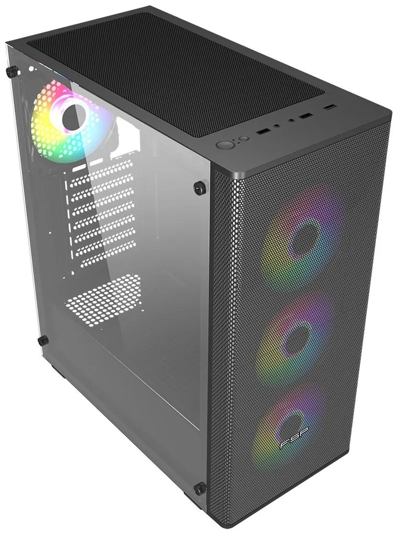 Корпус FSP Group CMT196B Black черный