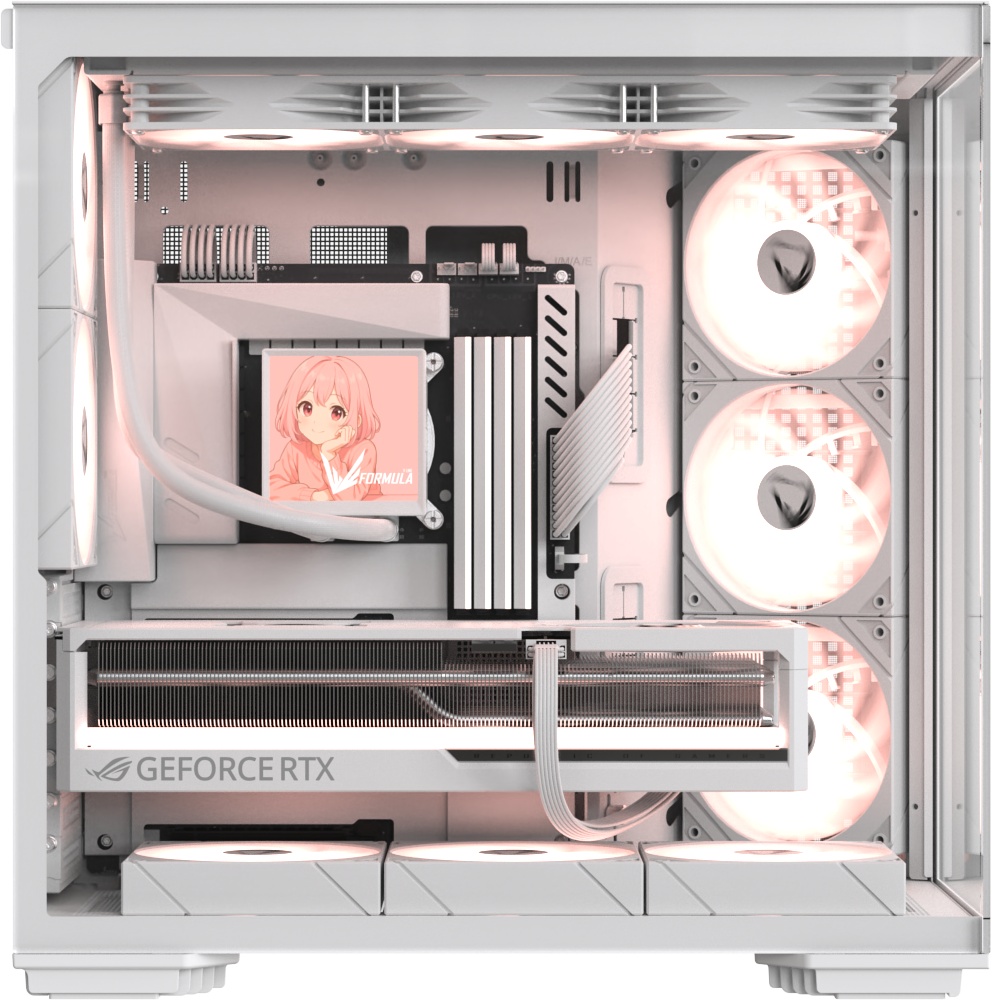 Корпус Formula V Crystal Z7 PA White белый