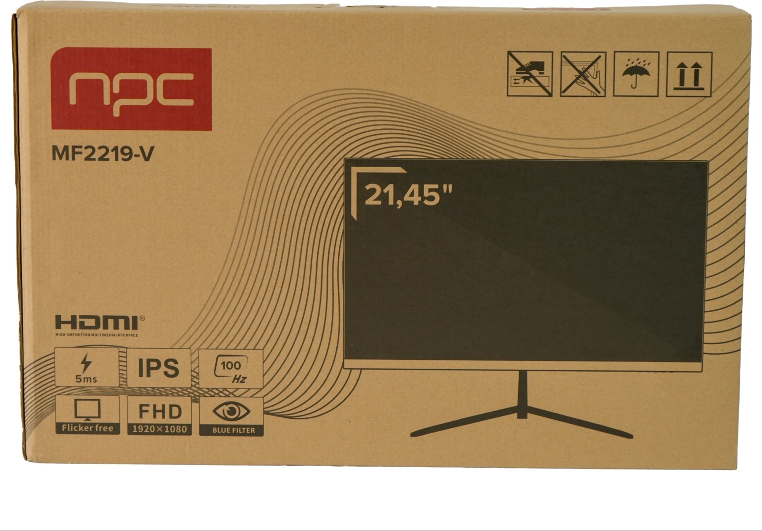 Монитор 21.45&amp;#34; NPC MF2219-V черный