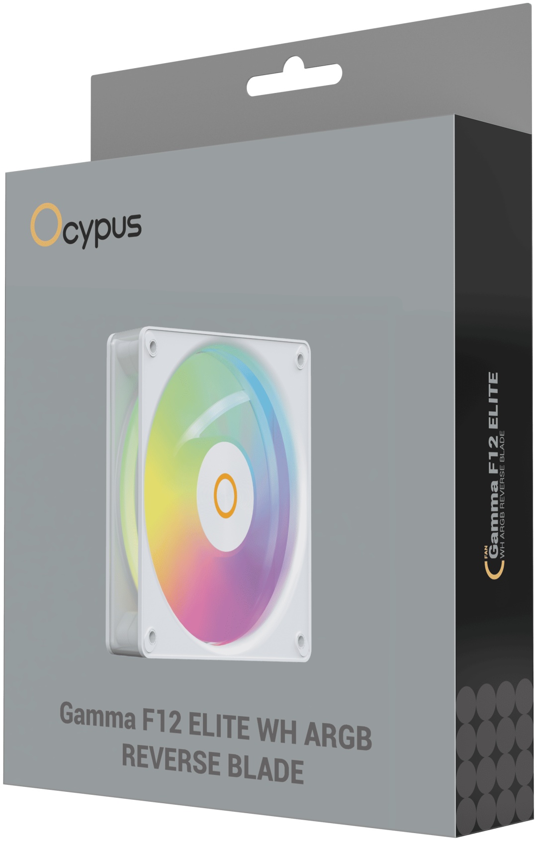 Ocypus Gamma F12 Elite WH ARGB REVERSE BLADE, Gamma-F12-WH1AM01E-GL белый