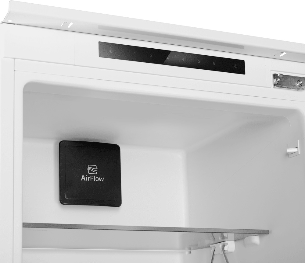 Холодильник MAUNFELD MBL177SWGR Inverter белый