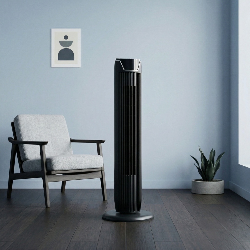 Вентилятор Midea FZ10-17JRA черный