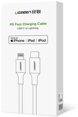 Кабель Ugreen USB Type-C - Lightning 1 м 10493