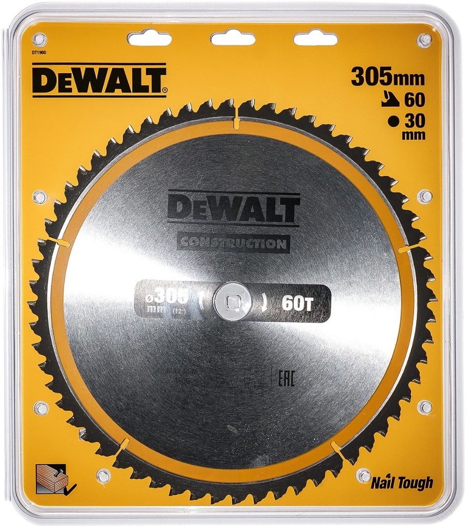 Пильный диск DeWALT DT1960-QZ