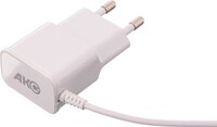 Зарядное устройство Акс СЗУ-003, microUSB, белое